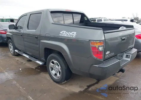 2007 Honda Ridgeline Rt from USA, damaged, VIN 2HJYK162X7H519134
